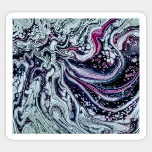 Pink & Purple Swirl Sticker